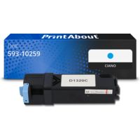 Toner compatibile Dell 593-10259 (KU051) - Ciano