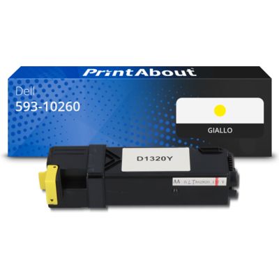 Toner compatibile Dell 593-10260 (PN124) - Giallo