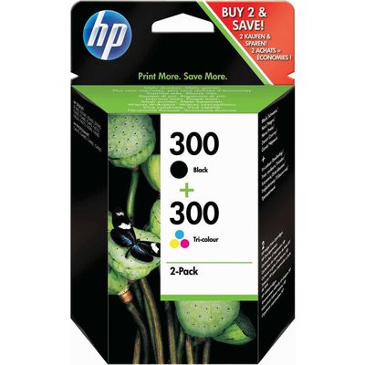 Cartuccia stampante HP 300 (CN637EE) - Nero + 3 colori Multipack