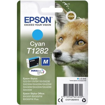 Cartuccia Epson T1282 (C13T12824012) - Ciano