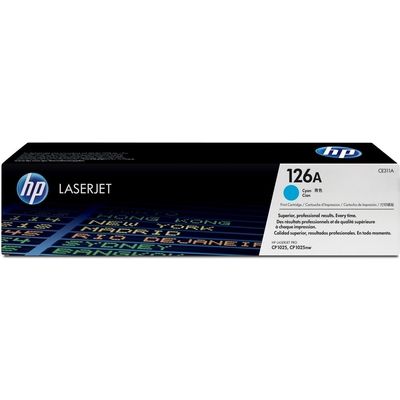 Toner HP 126A (CE311A) - Ciano