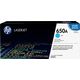 Toner HP 650A (CE271A) - Ciano