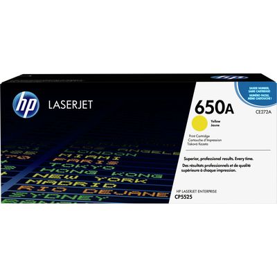 Toner HP 650A (CE272A) - Giallo