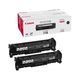 Toner Canon 718 BK2 - 2x nero Multipack