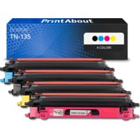 Toner compatibile Brother TN-135 - 4 colori Alta capacità Multipack
