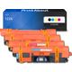 Toner compatibile HP 122A (Q3960A) - 4 colori Multipack