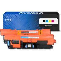 Toner compatibile HP 121A (C9700A) - 4 colori Multipack