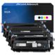 Toner compatibile HP 502A (Q6471A) - 4 colori Multipack