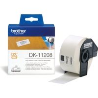 Etichetta Brother DK-11208 - Nero su bianco (38 mm x 90 mm)