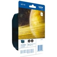 Cartuccia Brother LC-1100BKBP2 2x Nero Multipack