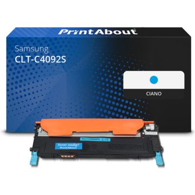 Toner compatibile Samsung CLT-C4092S (SU005A) - Ciano