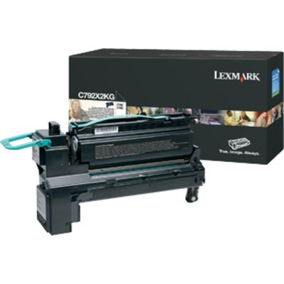 Toner Lexmark C792X2KG - Nero Capacità extra-elevata