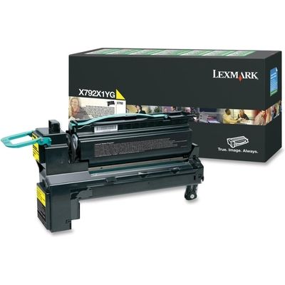 Toner Lexmark X792X1YG - Giallo Capacità extra-elevata