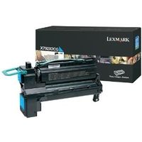 Toner Lexmark X792X2CG - Ciano Capacità extra-elevata