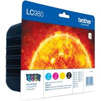 Cartuccia stampante Brother LC-980VALBP - 4 colori Multipack