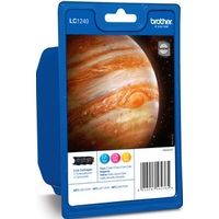 Cartuccia stampante Brother LC-1240RBWBP - 3 colori Multipack
