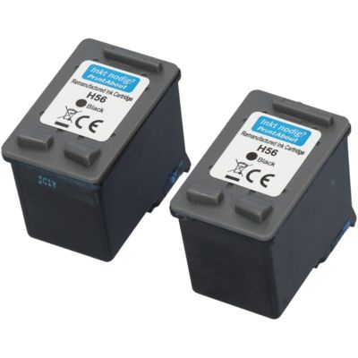 Cartuccia compatibile HP 56 (C6656AE) - Nero Multipack