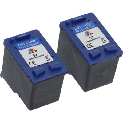 Cartuccia compatibile HP 57 (C6657AE) - 3 colori Multipack