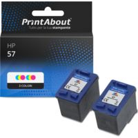 Cartuccia compatibile HP 57 (C6657AE) - 3 colori Multipack