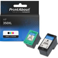 Cartuccia compatibile HP 350XL (SD412EE) - Nero + 3 colori Alta capacità Multipack