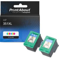 Cartuccia compatibile HP 351XL (CB338EE) - 3 colori Alta capacità Multipack