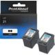 Cartuccia compatibile HP 21 (C9351AE) - 2x Nero Multipack