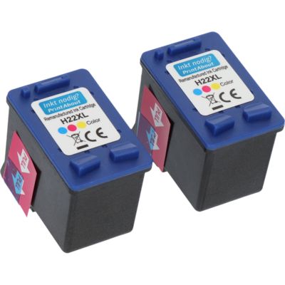Cartuccia compatibile HP 22 (C9352AE) - 3 colori Multipack