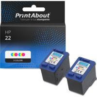 Cartuccia compatibile HP 22 (C9352AE) - 3 colori Multipack