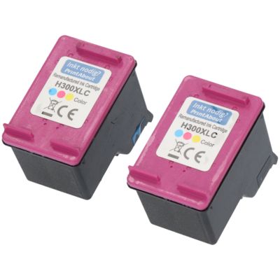 Cartuccia compatibile HP 300XL (CC644EE) - 2x 3 colori ad alta capacità Multipack