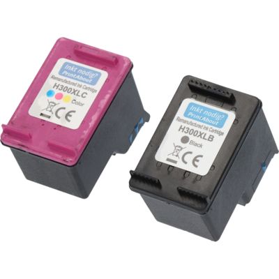 Cartuccia compatibile HP 300XL (CC641EE) - Nero + 3 colori Alta capacità Multipack