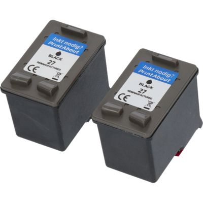Cartuccia compatibile HP 27 (C8727AE) - 2x Nero Multipack