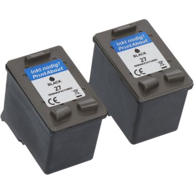 Cartuccia compatibile HP 27 (C8727AE) - 2x Nero Multipack