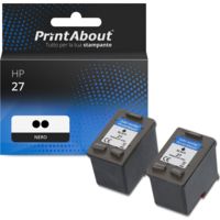 Cartuccia compatibile HP 27 (C8727AE) - 2x Nero Multipack