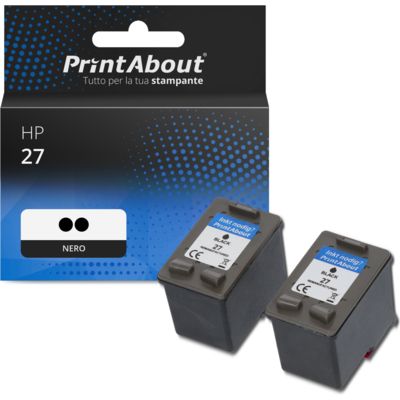 Cartuccia compatibile HP 27 (C8727AE) - 2x Nero Multipack