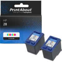 Cartuccia compatibile HP 28 (C8728A) - 2x 3 colori Multicpack