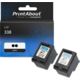 Cartuccia compatibile HP 338 (CB331EE) - 2x Nero Multipack