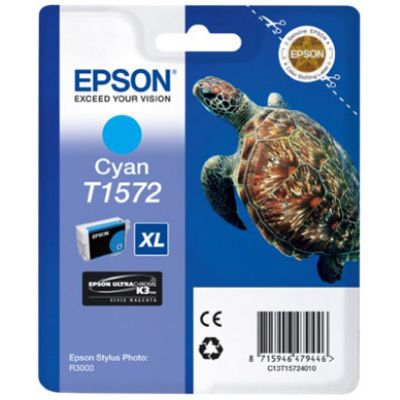 Cartuccia Epson T1572 (C13T157240) - Ciano