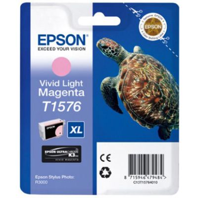 Cartuccia Epson T1576 (C13T157640) - Magenta chiaro