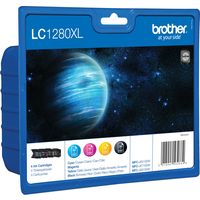 Cartuccia stampante Brother LC-1280XLVALBP - 4 colori Alta capacità Multipack