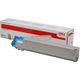 Toner OKI 43837131 - Ciano