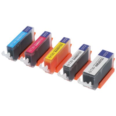 Cartuccia compatibile Canon CLI-526BK - 5 colori Multipack