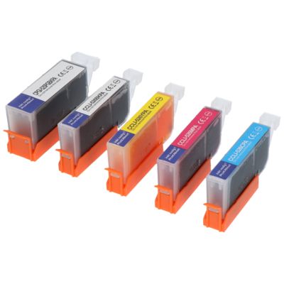 Cartuccia compatibile Canon CLI-526BK - 5 colori Multipack