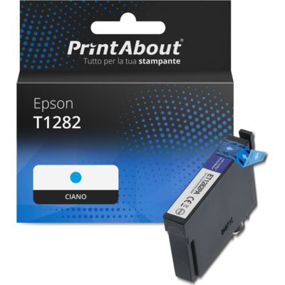 Cartuccia compatibile Epson T1282 - Ciano