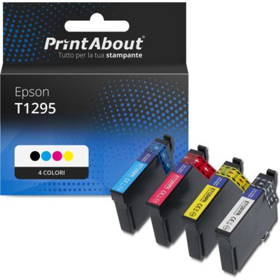 Cartuccia compatibile Epson T1295 - 4 colori Multipack