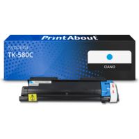 Toner compatibile Kyocera TK-580C - Ciano