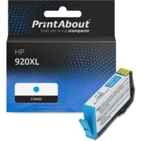 Cartuccia compatibile HP 920XL (CD972AE) - Ciano Alta capacità