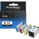 Cartuccia compatibile HP 920XL (C2N92AE) - 4 colori Alta capacità Multipack