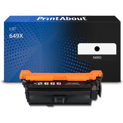 Toner compatibile HP 649X (CE260X) - Nero Alta capacità