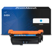 Toner compatibile HP 648A (CE261A) - Ciano