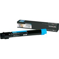Toner Lexmark X950X2CG - Ciano Capacità extra-elevata